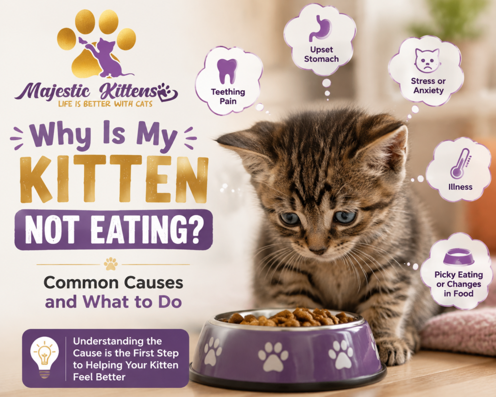 Why Is My Kitten Not Eating? Common Causes and What to Do