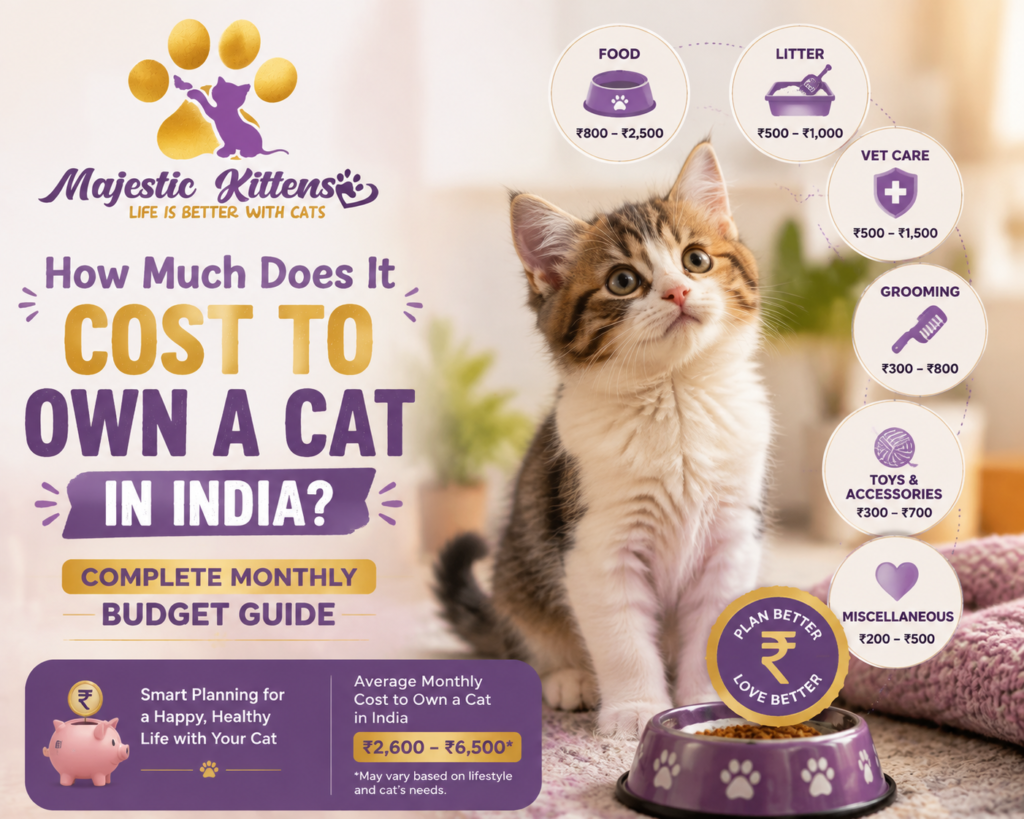 How Much Does It Cost to Own a Cat in India?