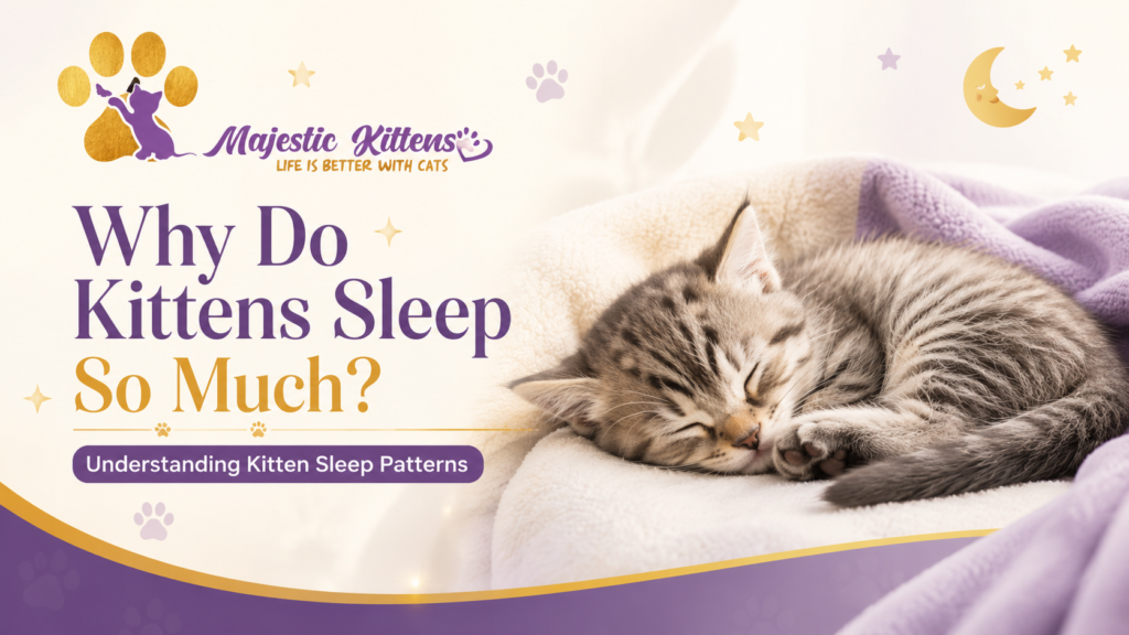 why do kittens sleep so much