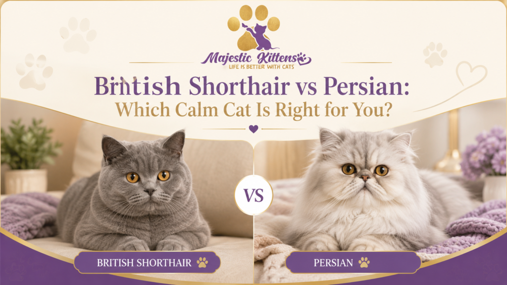 British Shorthair vs Persian Cat